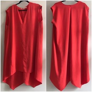 Rachel Rachel Roy Sydney High-Low Dress in Coral